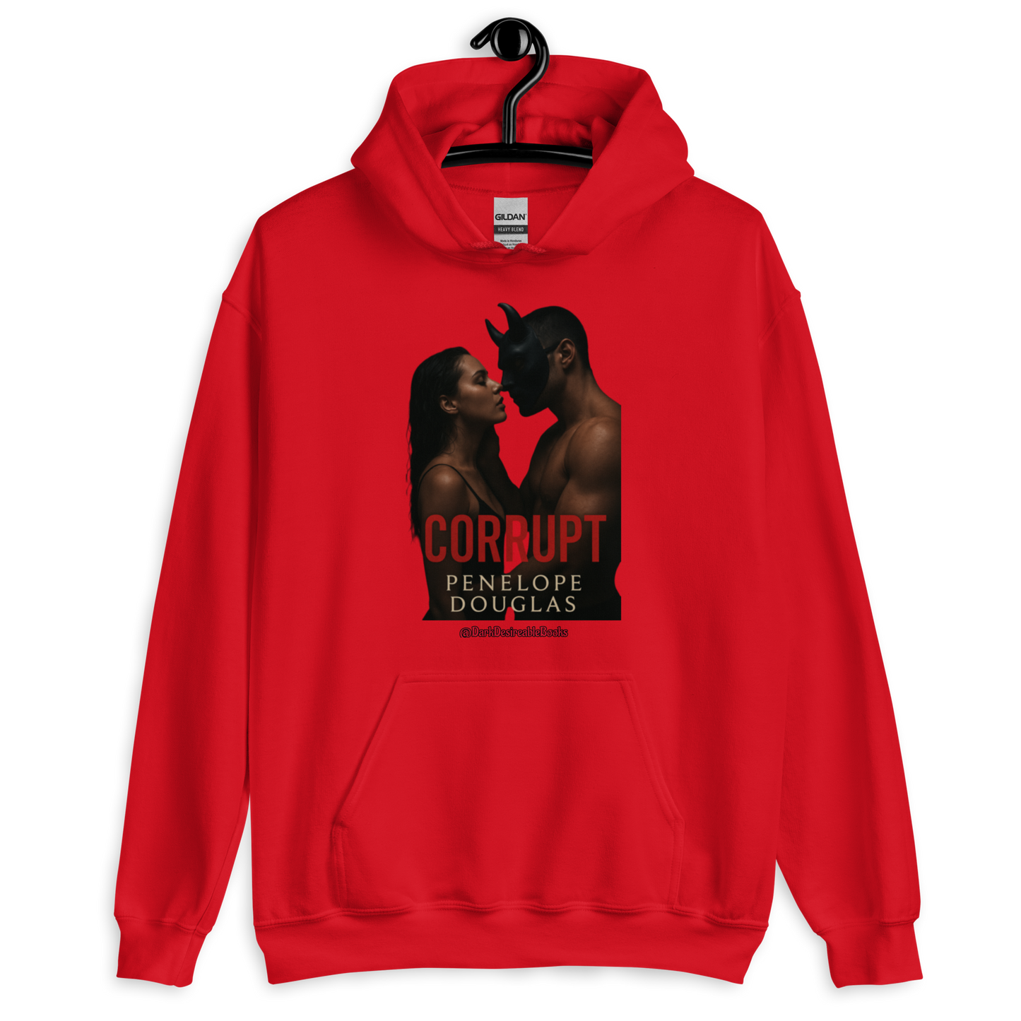 The Devil’s Night Embrace Graphic Hoodie — Dark Romance Exclusive