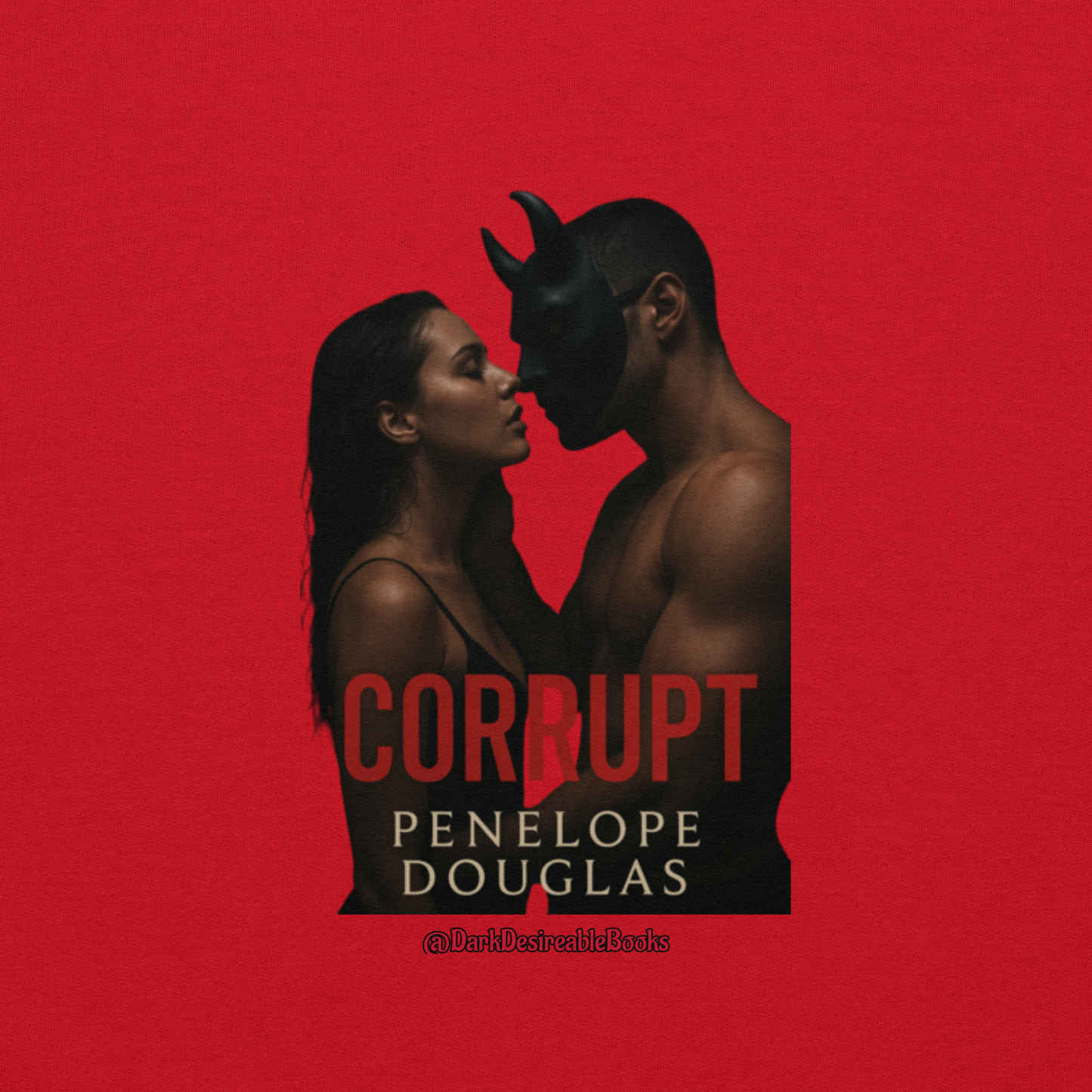 The Devil’s Night Embrace Graphic Hoodie — Dark Romance Exclusive